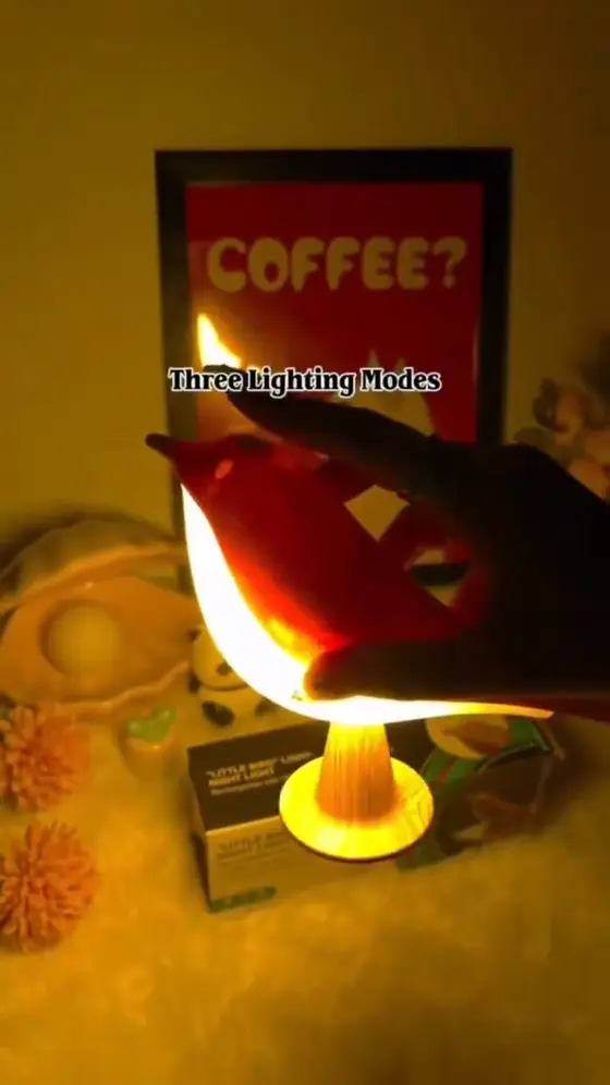 🌿 A Touch of Nature, A Glow of Serenity! 🕊️
✅ Bird Lamp with Adjustable Color…