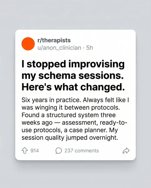 Schema Therapy Workbook — Go to the Root