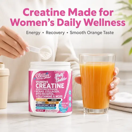 Buy 2 Get 1 Free — Women's Creatine 🧡