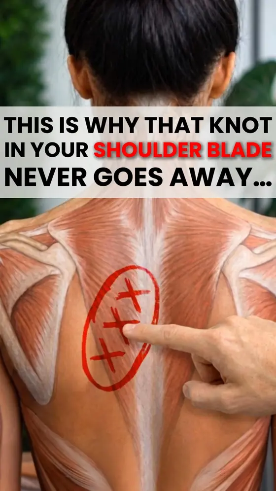 That knot in your shoulder blade isn’t a muscle problem.