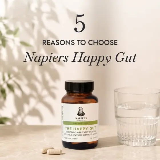 Napiers Phytologic Happy Gut Capsules