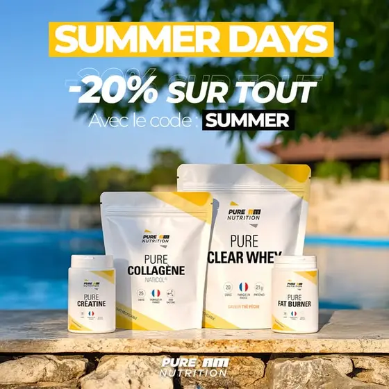SUMMER DAYS -20% sur TOUT 🔥