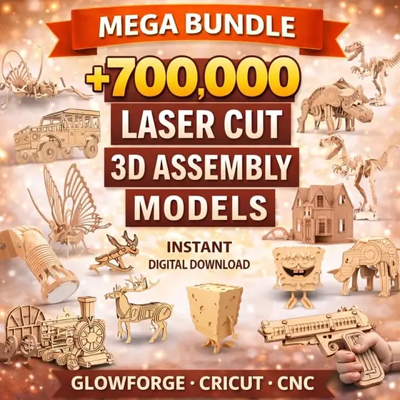 It's time to upgrade to the Laser Design Mega Bundle!