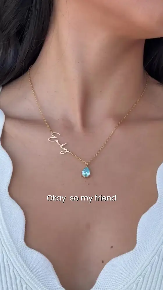 Your Name. Your Birthstone. Yours Forever ✨
