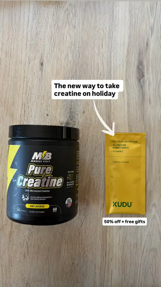 50% Off Creatine + Collagen Sachets
