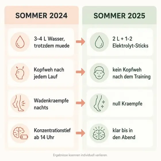 Warum Wasser allein dich müde macht