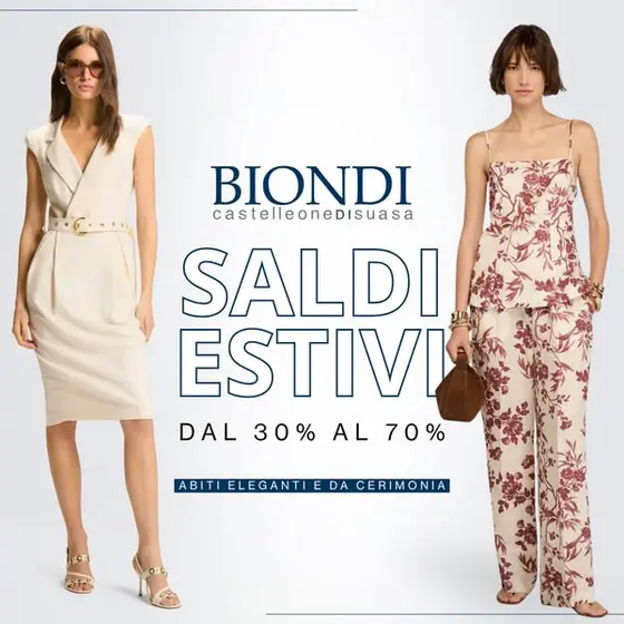 Saldi estivi