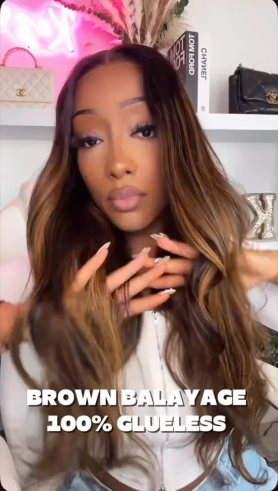 This balayage is giving main character energy!