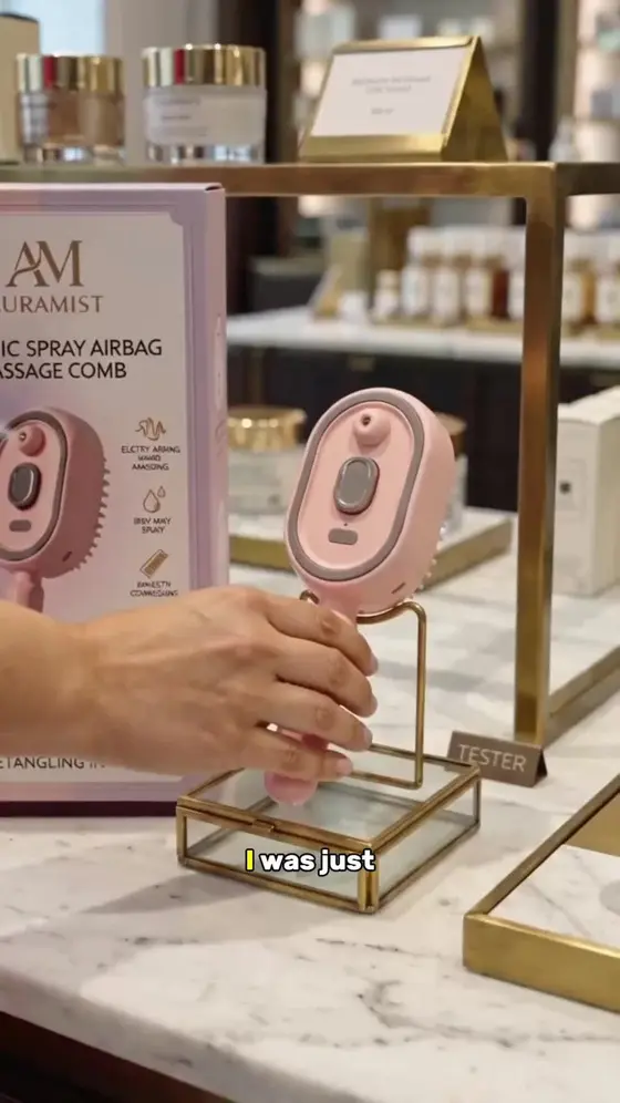 Electric Spray Air Cushion Massage Comb