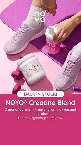 Odkryj NOYO® Creatine Blend 4,95/5🔥