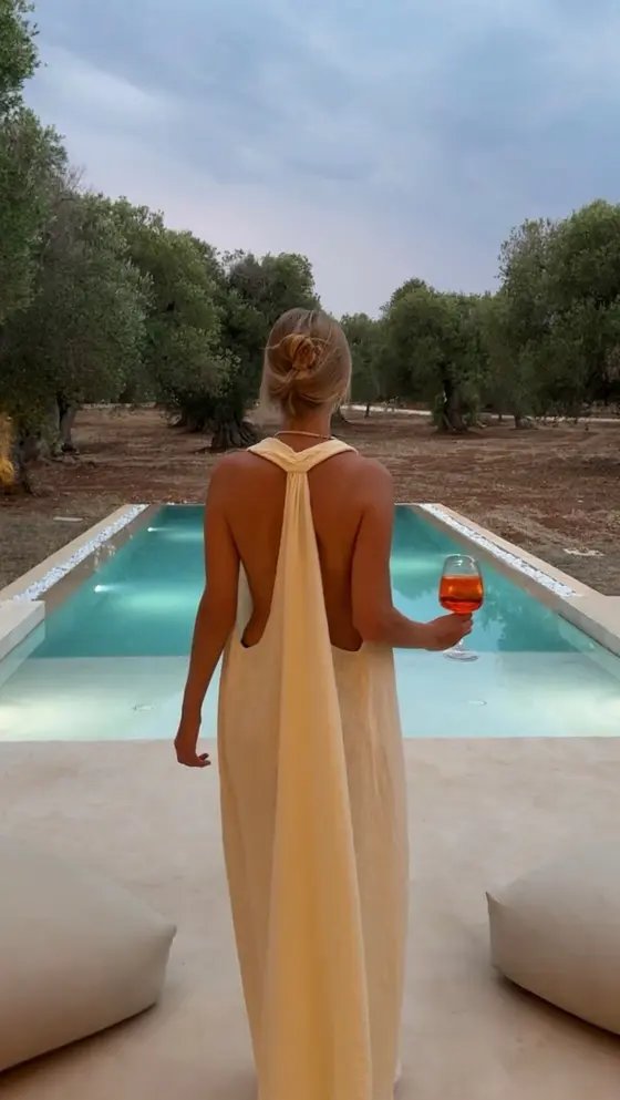 Slow days in Puglia, wearing our best seller Stella