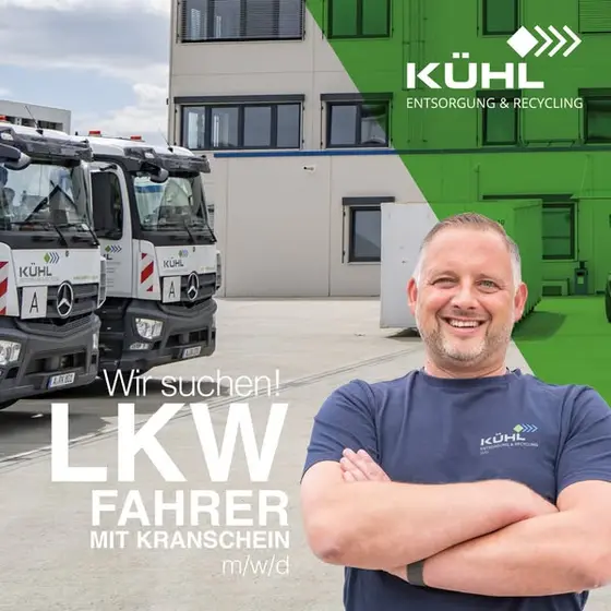 LKW-Fahrer mit Kranschein (m/w/d)