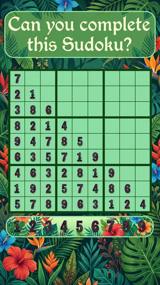 Challenge Yourself, Sudoku