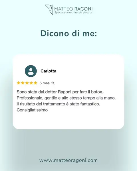 Grazie di cuore, Carlotta! 😊

Professionalità, gentilezza e un approccio sempr…