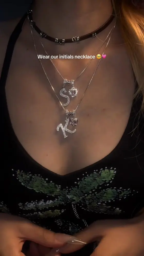 ✨ 50% OFF – Custom Initial Necklace, Holds Your Precious Love