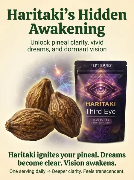 Decalcify Your Pineal Gland Clarity With Haritaki