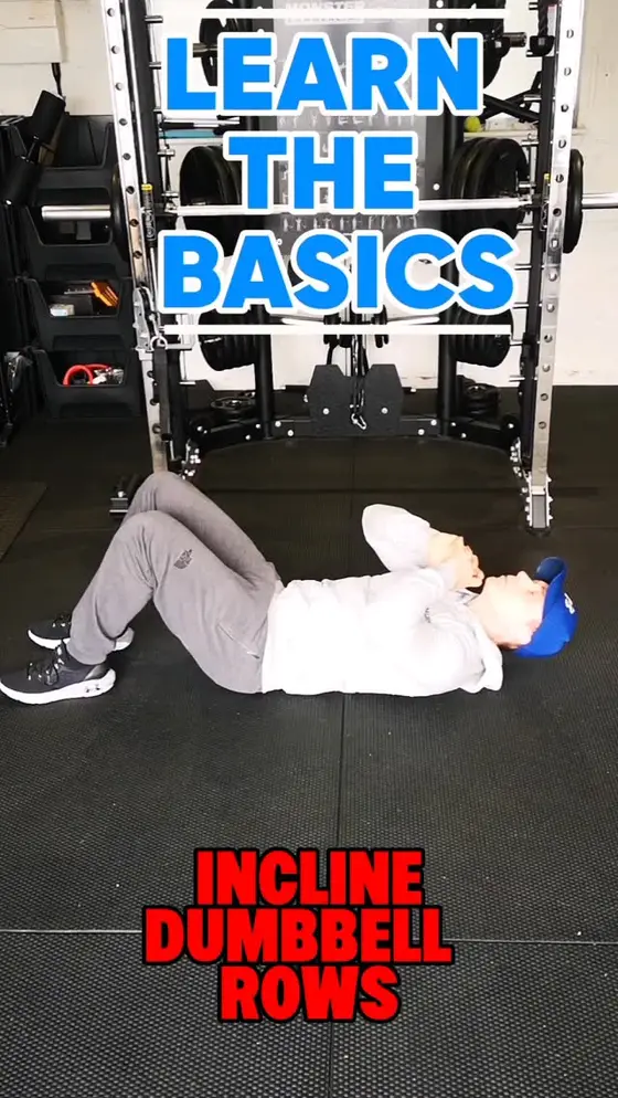 LEARN THE BASICS: INCLINE DUMBBELL ROWS
In this series, I'm going to show you…