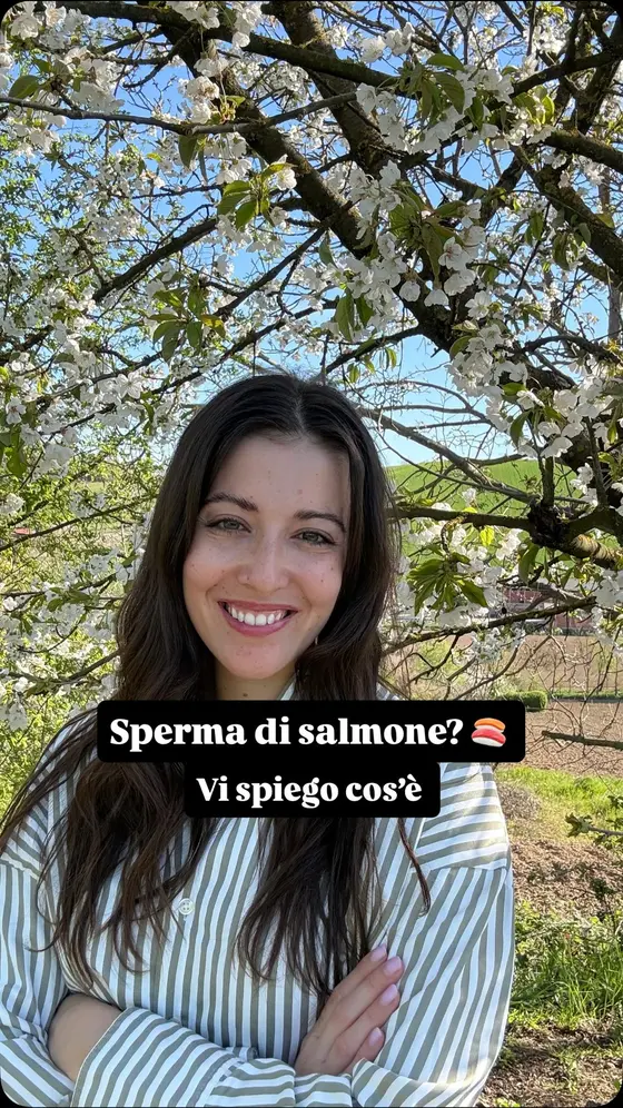 Aspetta...
quindi mi state dicendo che tutti parlano di “sperma di salmone” e…