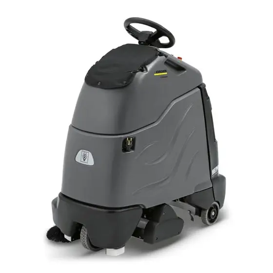 Karcher CV 60/2 RS UPRIGHT BRUSH-TYPE VACUUM CLEANER