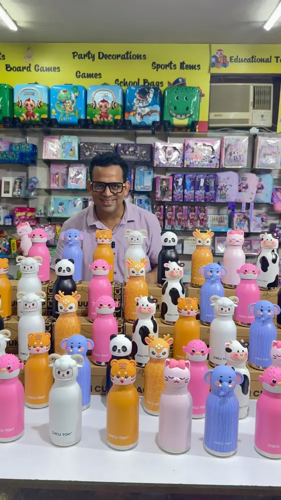 Cute kawai animal cap bottles finally restocked 
All colors designs available…