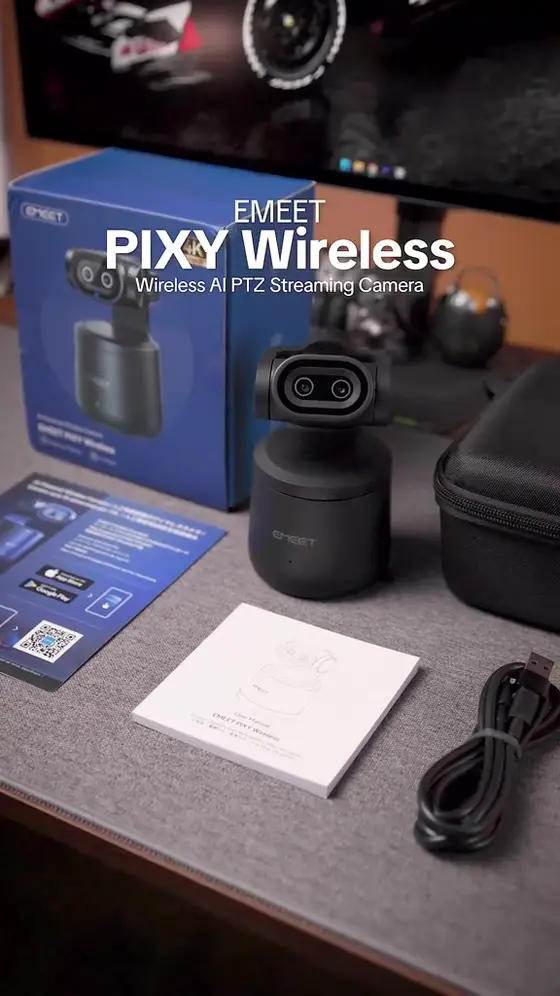 Wireless AI PTZ Camera