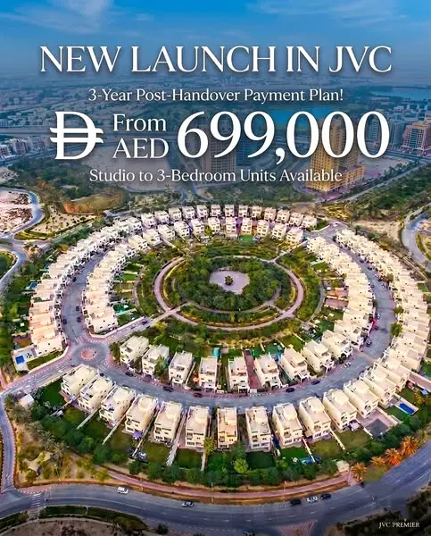New Launch in JVC | From AED 699k