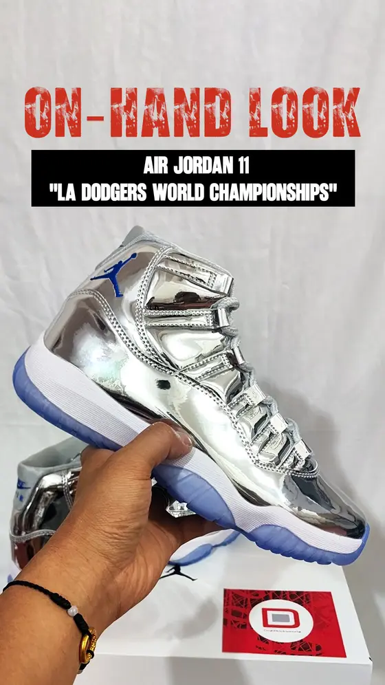 AJ 11 “LA Dodgers World Championship” PE