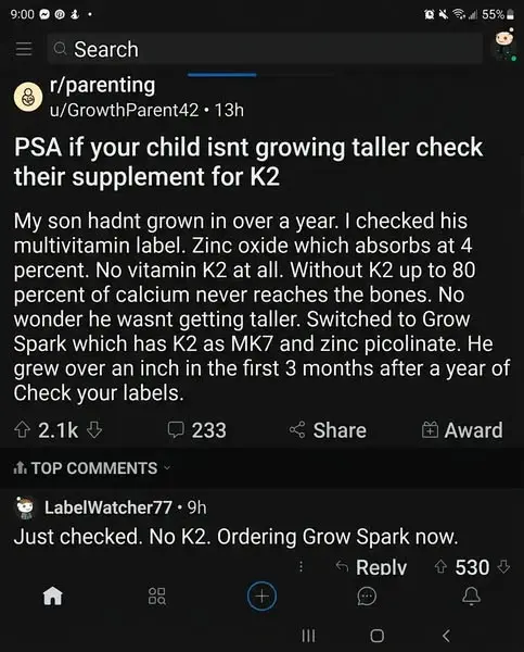 Give your child the growth support they need