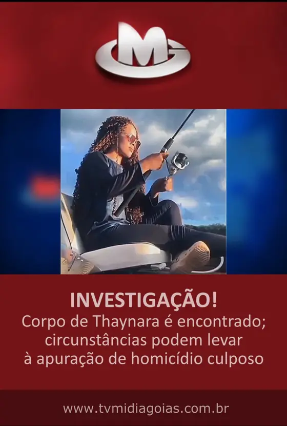 NOTÍCIA TRÁGICA
Corpo de Thaynara é encontrado; circunstâncias podem levar à ap…