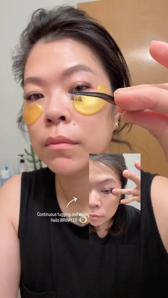 For the love of Lash clusters!!

I stopped tugging my lower eye lid because of…