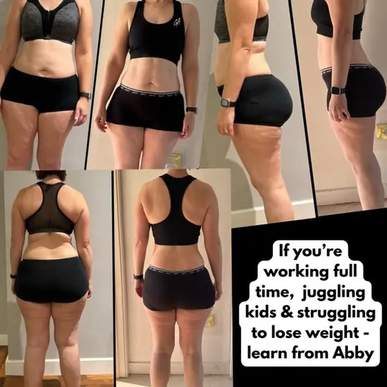 Sustainable weight loss is possible! Even with a full time job, 2 kids to juggl…