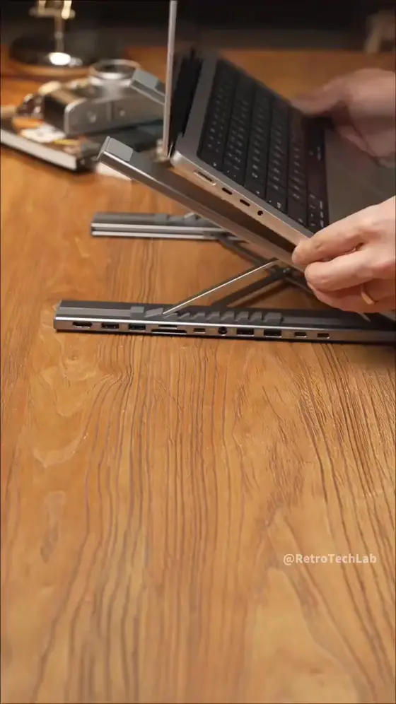 🏠💻 8-in-1 USB-C Laptop Stand,Best Gifts!