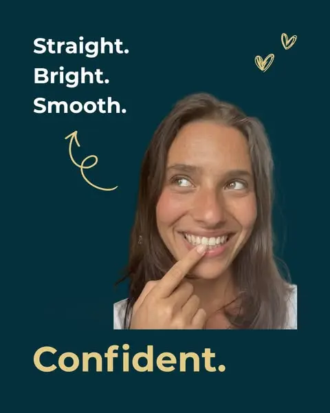 Smile like you mean it.