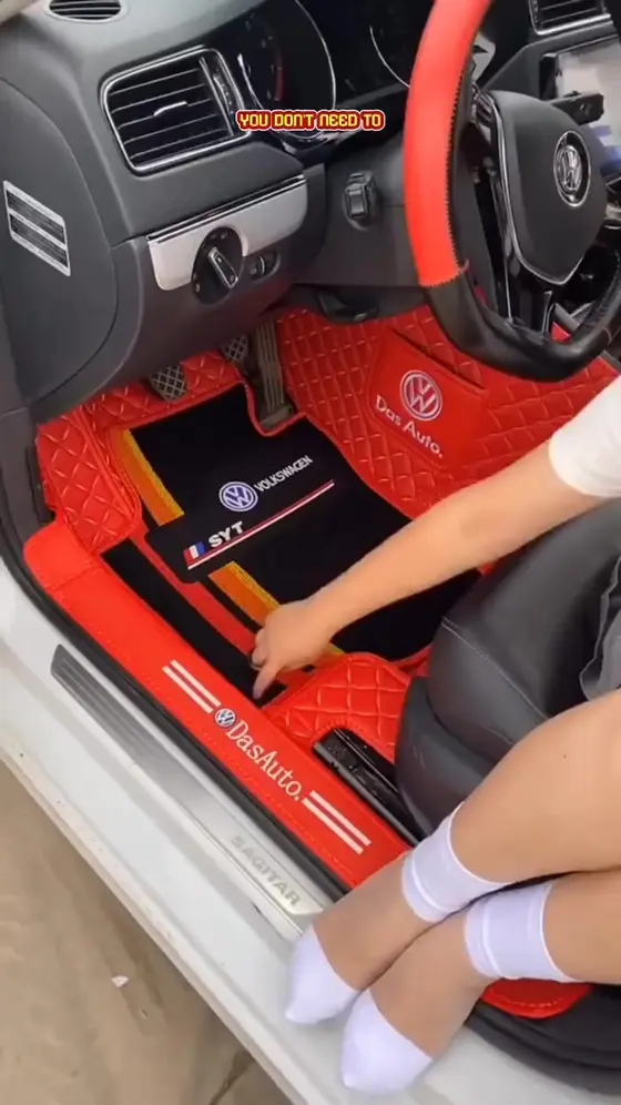🔥 50% OFF Premium Leather Car Mats