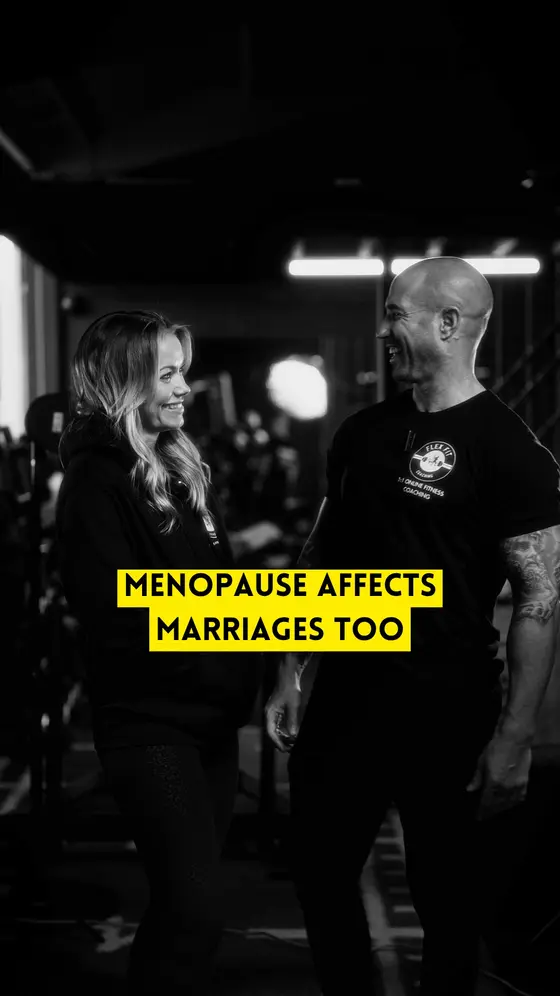 Before anyone asks why a man is talking about menopause, here's the answer.

Fo…