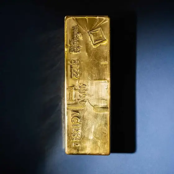 12.5KG Valcambi Cast Gold Bar