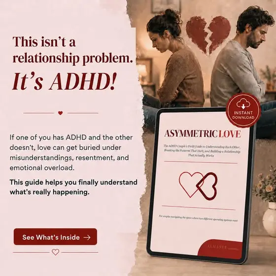Asymmetric Love - The ADHD Couple’s Field Guide
