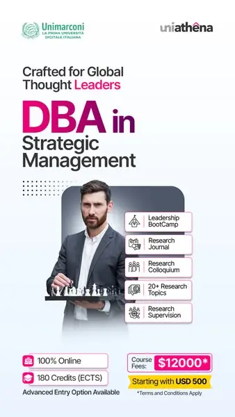 Become a Dr. in Strategic Management