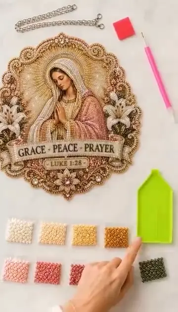 🙏✝️Christian Diamond Art Hanging Ornament Kit(✨Buy 2 Free Shipping)