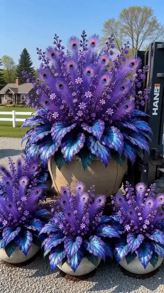 🌿🔥 Peacock Flame Hosta Bulbs – Stunning Colors That Brighten Any Space 🦚