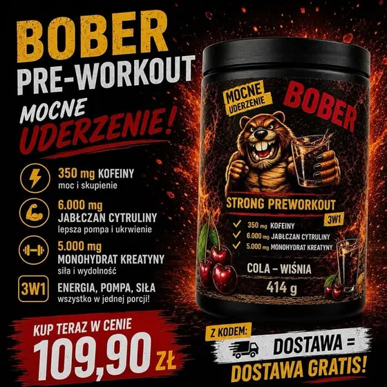 BOBER Pre-Workout 3w1