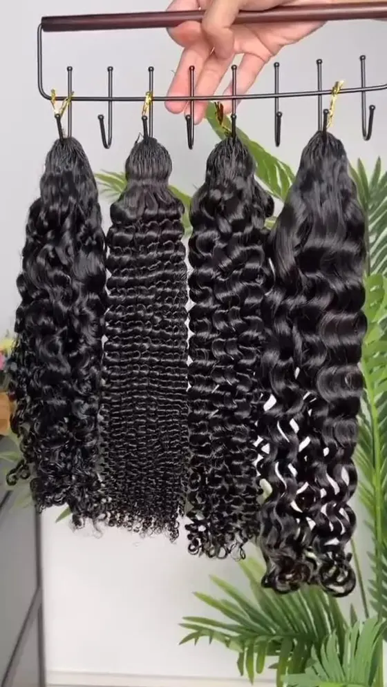 Our human hair crochet braids ,no shedding & no tangling.
Perfect for salon own…