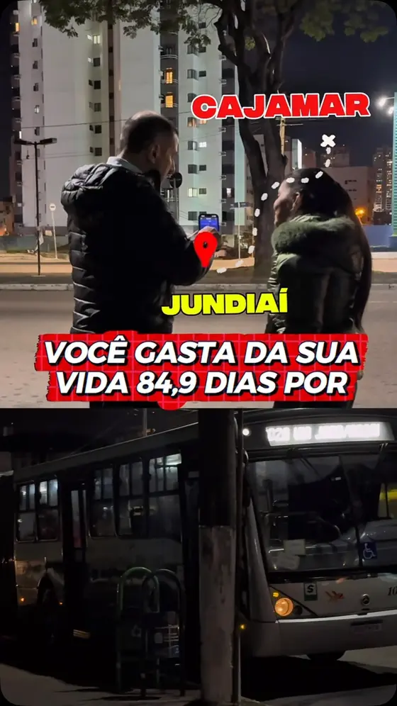 🚌 Tem trabalhador da Região Metropolitana de Jundiaí gastando mais de 80 dias…