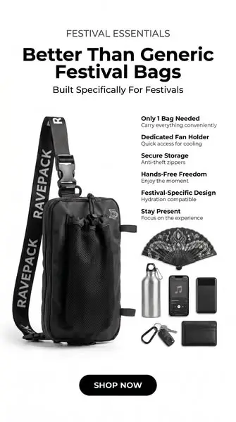 The Last Festival Bag You'll Ever Need.
