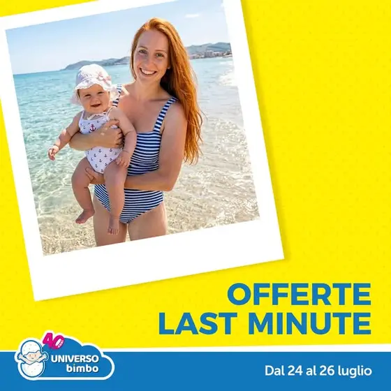 Grandi Offerte dal 24 al 26 Luglio: fino -20% sui seggiolini auto, Huggies days…