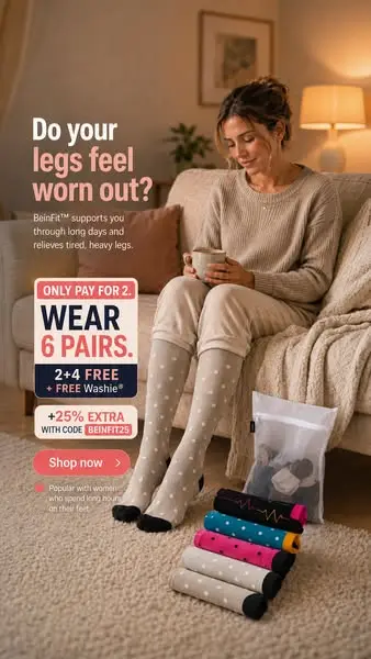 Why more and more women over 50 swear by these socks
