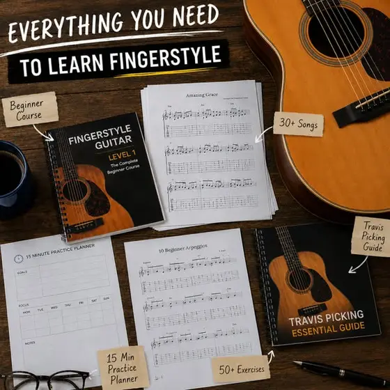 Everything You Need To Learn Fingerstyle Guitar
