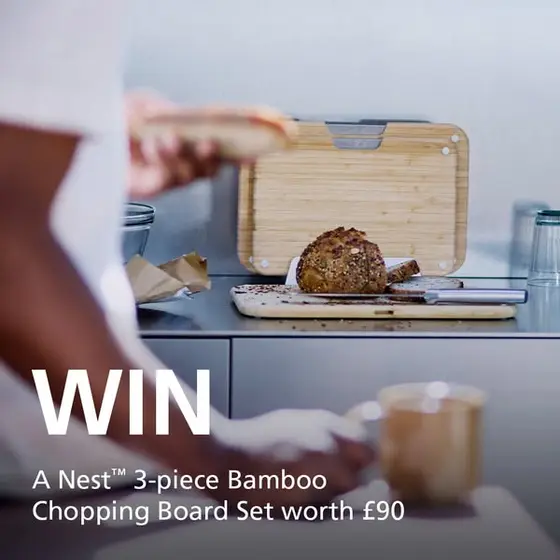 WIN a chopping board set worth £90