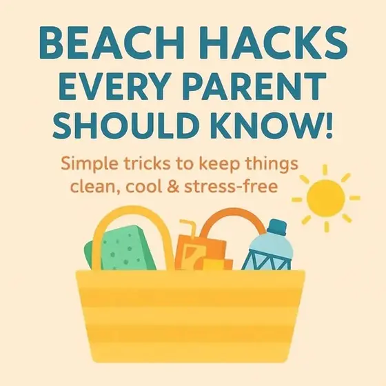 🌞 Beach Hacks Every Parent Should Know!

Beach days with kids are magical....b…