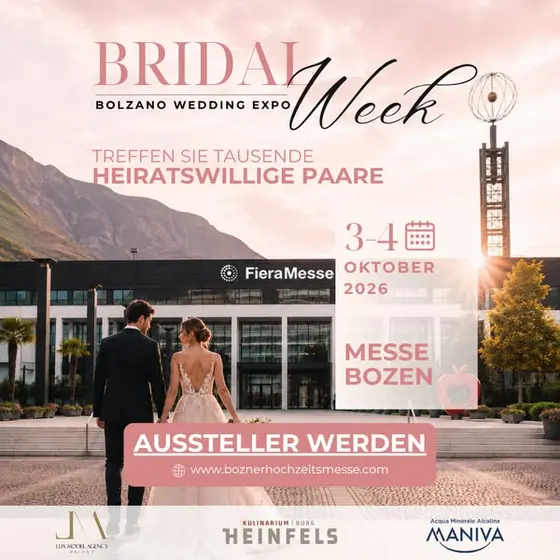 Machen Sie Ihr Unternehmen bekannt und präsentieren Sie sich auf der Hochzeitsm…